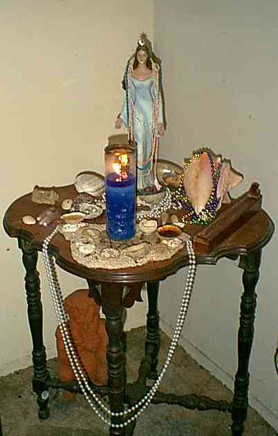 Picture of altar